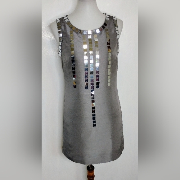 MOD SILK TORY BURCH DRESS - Picture 6 of 9